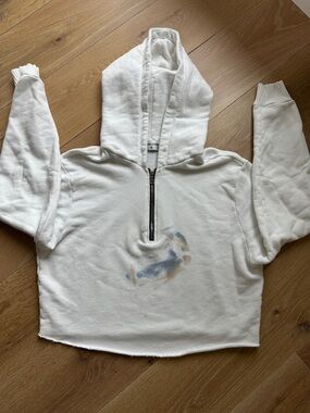 Continued Citizen Half-Zip Hoodie with Subtle Graphic